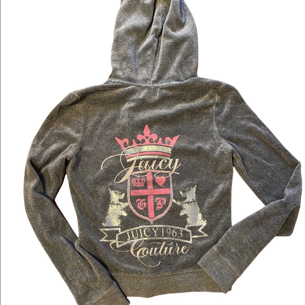 Juicy Couture Velour Zip Up Y2K